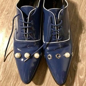 3.1 Phillip Lim Blue Pearl Loafer, 38/ 7.5